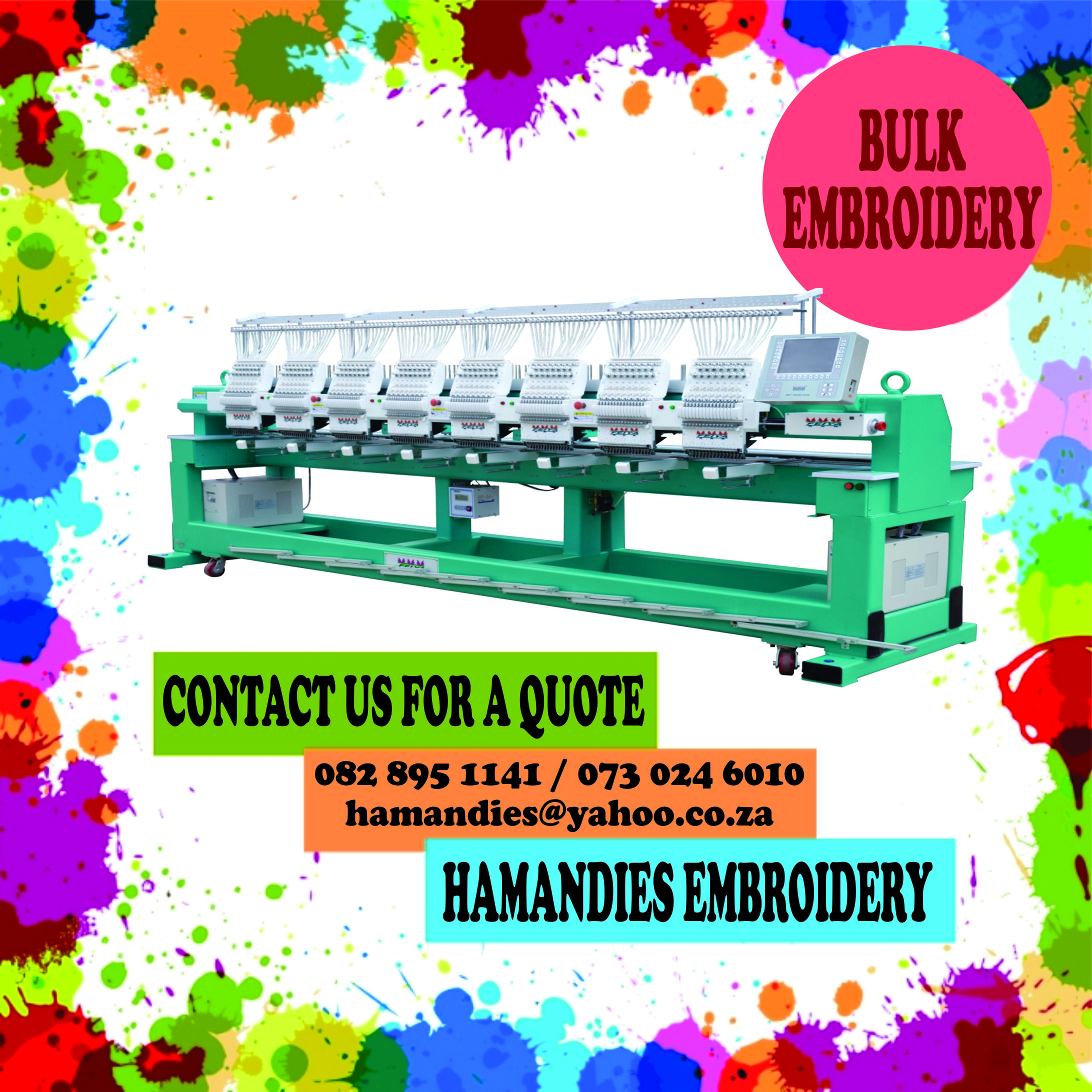 Bulk Embroidery 